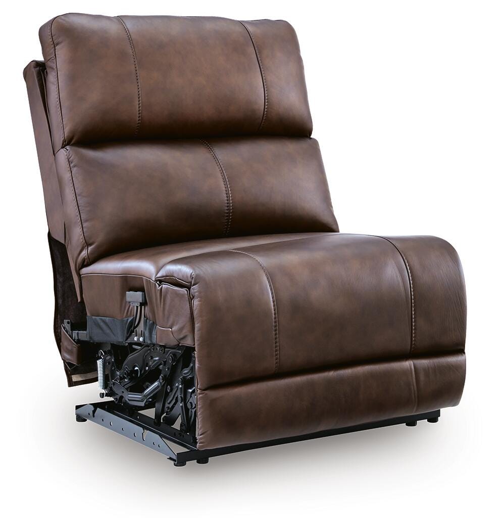 Bleckley 6-Piece Power Reclining Sectional in Espresso Leather