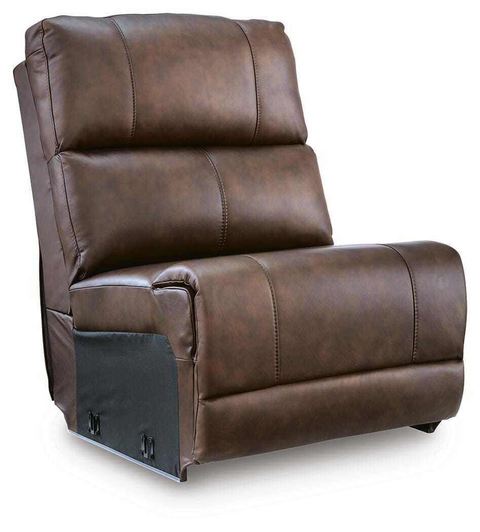 Bleckley 5-Piece Power Reclining Sectional in Espresso Leather