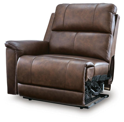 Bleckley 6-Piece Power Reclining Sectional in Espresso Leather