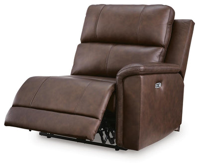 Bleckley 6-Piece Power Reclining Sectional in Espresso Leather