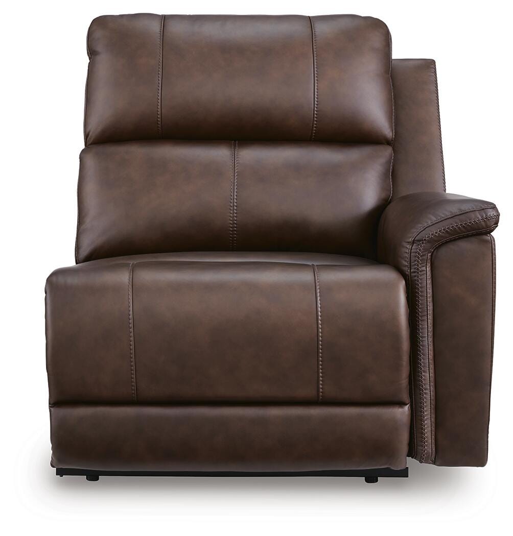 Bleckley 6-Piece Power Reclining Sectional in Espresso Leather