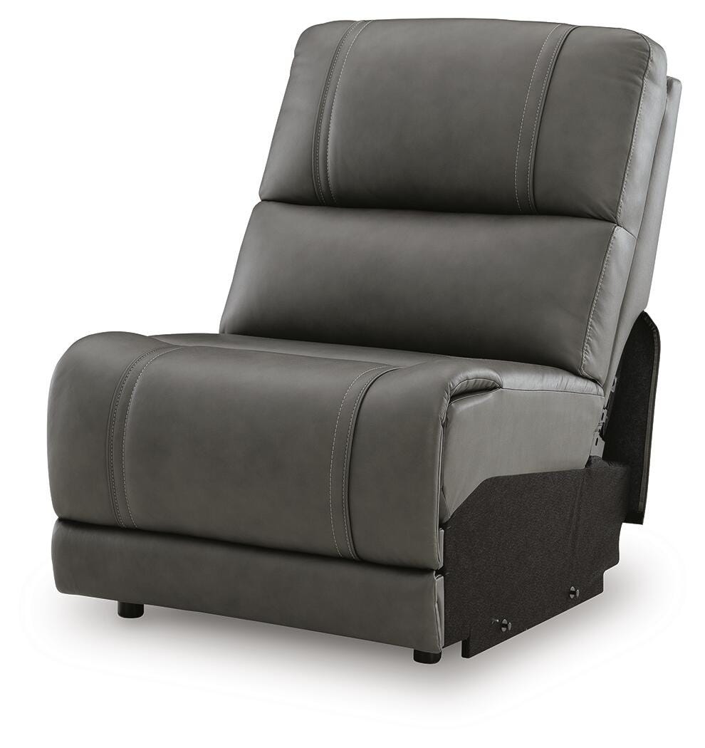 5Z - Pittson 5-Piece Power Reclining Sectional Sofa in Anchor Leather