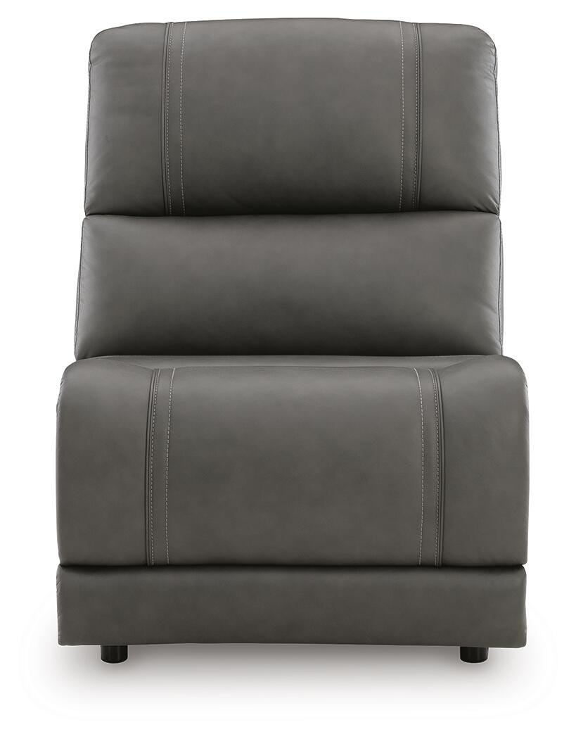 5Z - Pittson 6-Piece Power Reclining Sectional Sofa in Anchor Leather