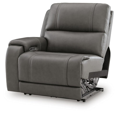 5Z - Pittson 6-Piece Power Reclining Sectional Sofa in Anchor Leather