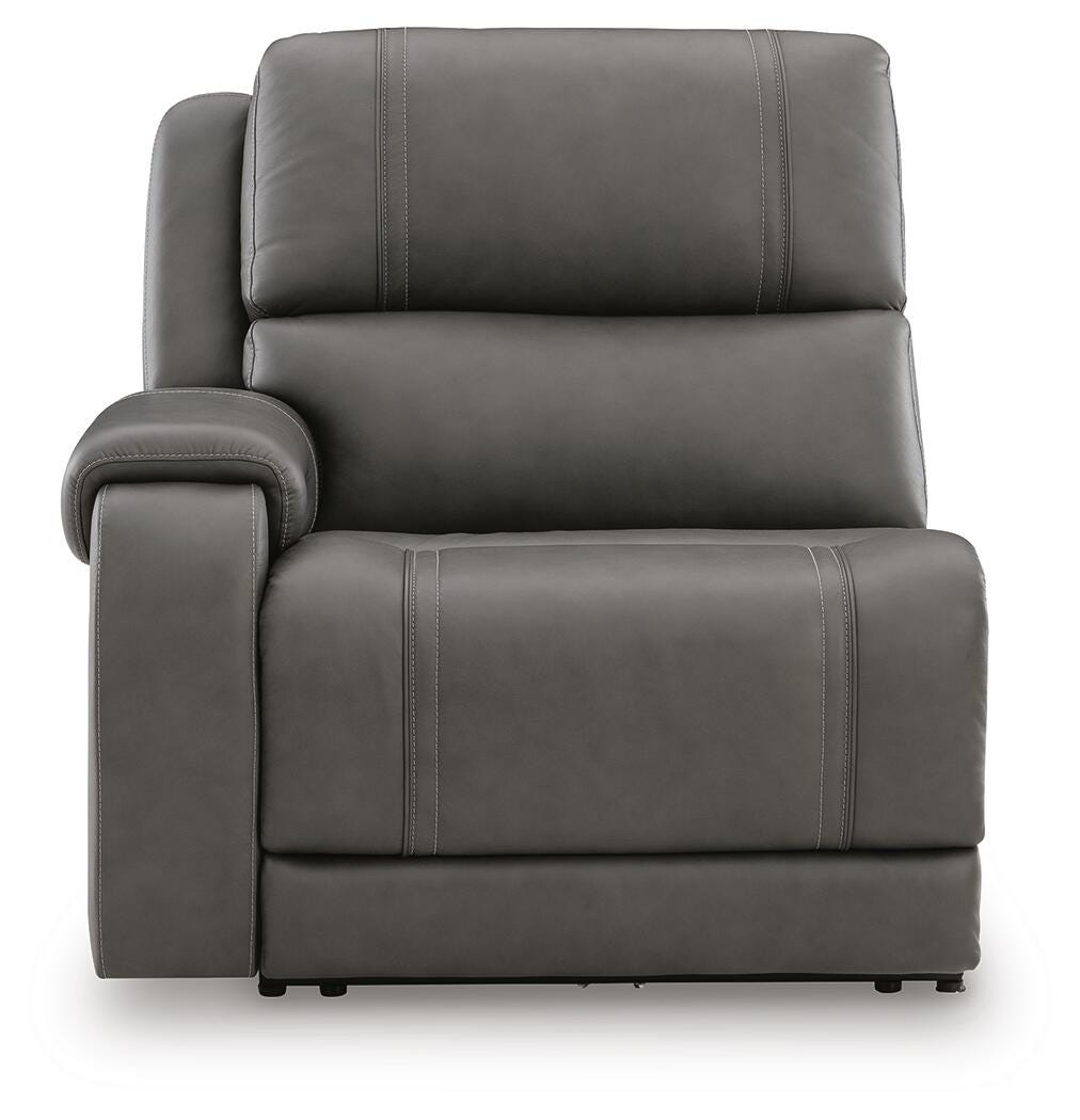5Z - Pittson 3-Piece Power Sectional Reclining Sofa in Anchor Leather