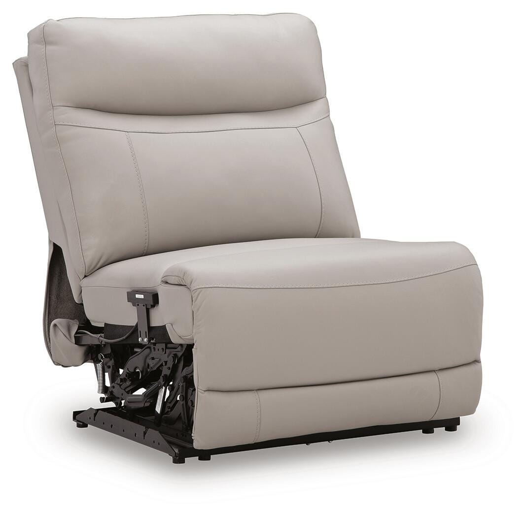 Gravier 5-Piece Power Reclining Sectional in Gray