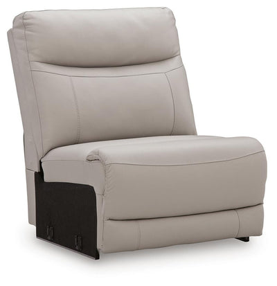 Gravier 6-Piece Power Reclining Sectional with Storage Console in Gray