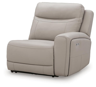 Gravier 5-Piece Power Reclining Sectional in Gray
