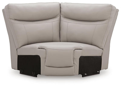 Gravier 5-Piece Power Reclining Sectional in Gray