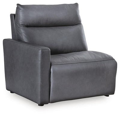 ModZ 5-Piece Power Reclining Sectional in Blue