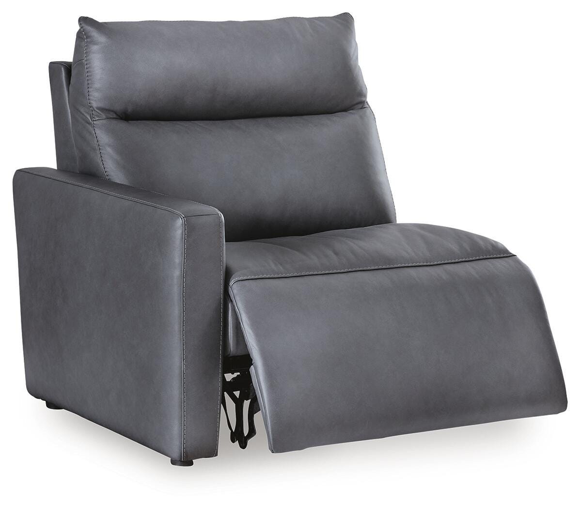 ModZ 5-Piece Power Reclining Sectional in Blue