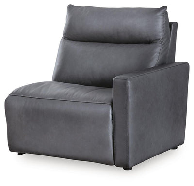 ModZ 5-Piece Power Reclining Sectional in Blue