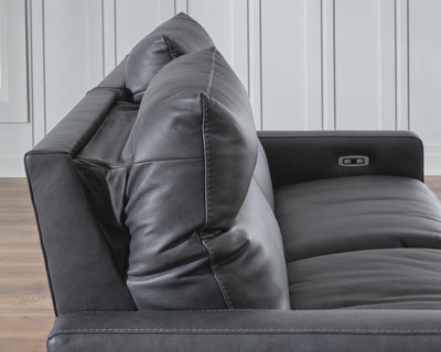 ModZ 5-Piece Power Reclining Sectional in Blue